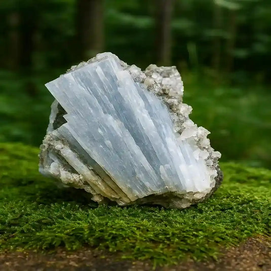 Angélite du Pérou pierre bleu tendre céleste apaisante lithothérapie connexion spirituelle guides sérénité céleste douceur apaisante chakra gorge couronne