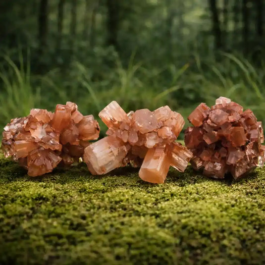 Aragonite Spoutnik Minglanilla Espagne vertus persévérance projets ancrage terrestre puissant patience développée stabilité nerveuse lithothérapie racine