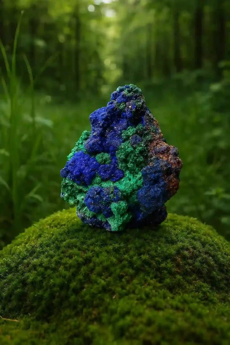 Azurite-Malachite du Maroc-Blog