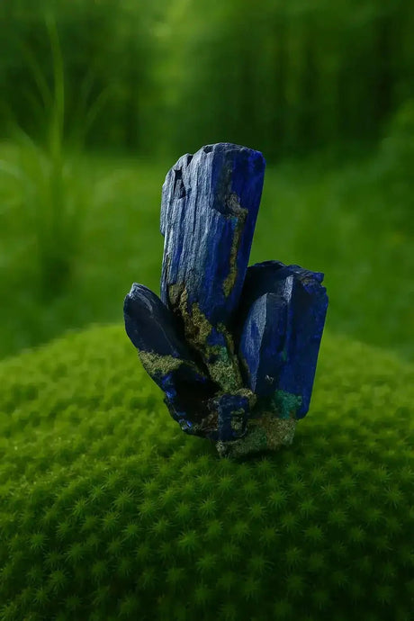Azurite de Touissit, Maroc - Pierre du 3ème Œil & de l'Éveil Spirituel - Bienfaits & Vertus en Lithothérapie