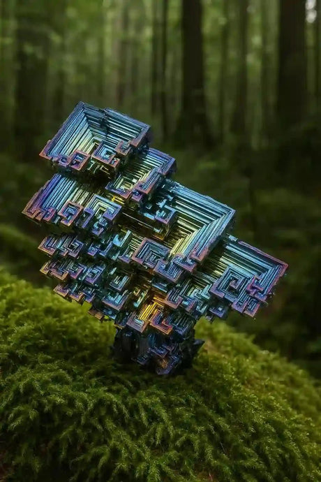 Bismuth - Cristal de Transformation & de Cohésion - Bienfaits & Vertus en Lithothérapie