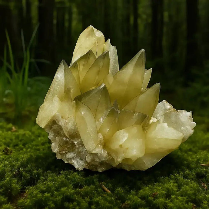 Calcite Dent de Chien du Mexique : Pierre de Clarté Mentale & d'Apprentissage - Bienfaits & Vertus en Lithothérapie