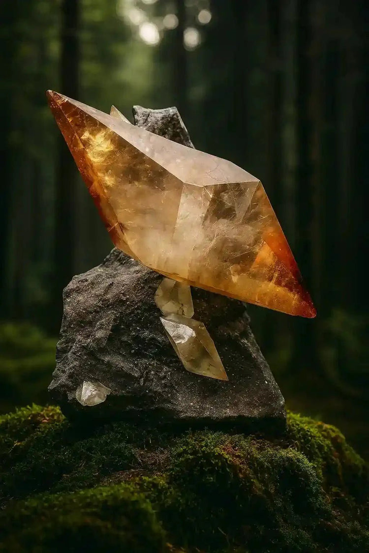 Calcite dorée du Mexique-Blog