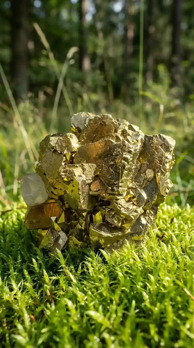 Chalcopyrite du Mexique - Pierre de l'Abondance & de la Perception - Bienfaits & Vertus en Lithothérapie