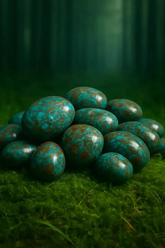 Chrysocolle toile d'araignée de Humay, Pérou-Blog