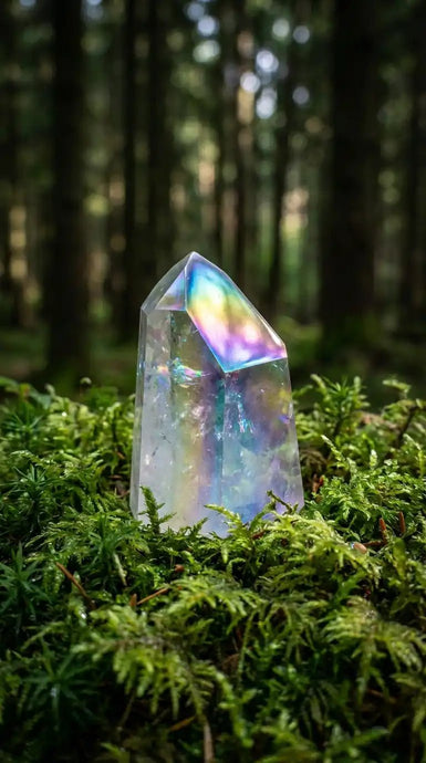 Quartz Angel Aura du Brésil - Cristal Angélique de Lumière & de Transformation Spirituelle - Bienfaits & Vertus en Lithothérapie