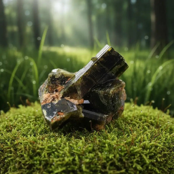 Épidote du Pakistan - Pierre d'Amplification & de Manifestation - Bienfaits & Vertus en Lithothérapie