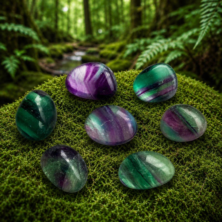 Fluorite Multicolore de Rogerley Weardale Angleterre, clarté mentale intuition équilibre émotionnel discernement guérison du cœur éveil lithothérapie chakra cœur troisième œil