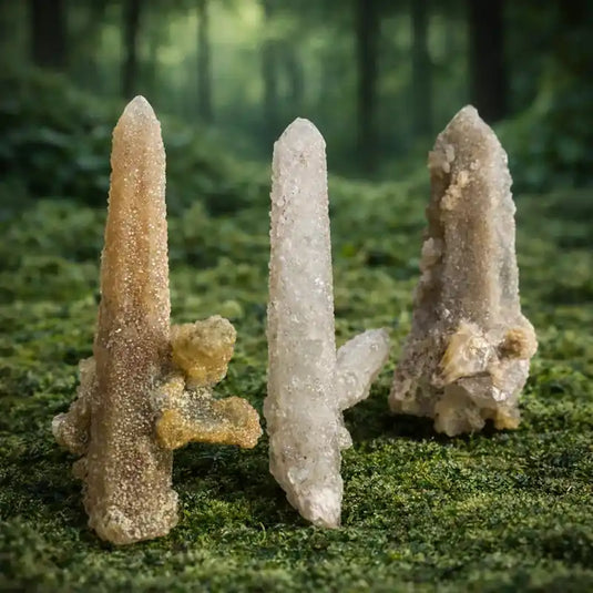 Quartz Doigt de Fée Afrique du Sud Quartz Esprit cristal lumineux lithothérapie évolution spirituelle harmonisation énergétique chakra couronne