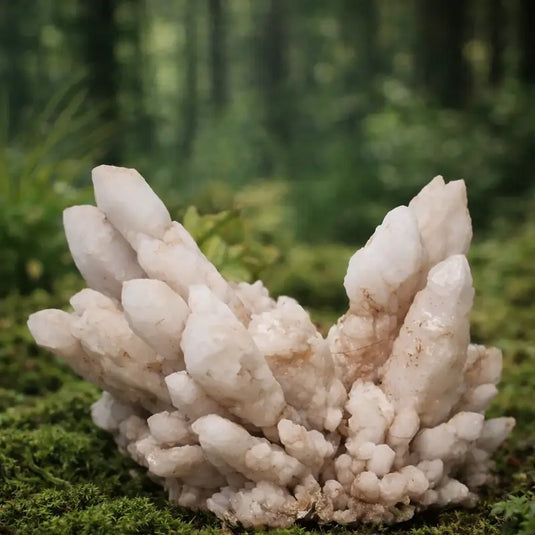 Quartz Nazca rare Pérou désert vertus guérison énergétique puissante clarté mentale intuition développée cristal sacré lithothérapie chakra couronne troisième œil