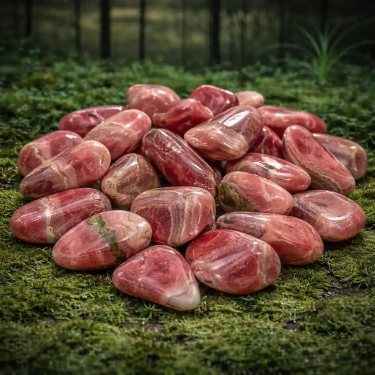 Rhodochrosite Pérou rose rouge-magenta vertus guérison émotionnelle profonde joie retrouvée amour inconditionnel soi compassion enfant intérieur lithothérapie