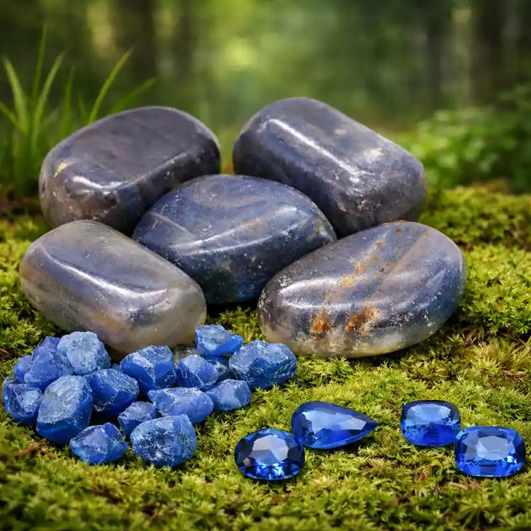 Saphir du Sri Lanka - Pierre de Sagesse Royale & d'Élévation Spirituelle - Bienfaits & Vertus en Lithothérapie