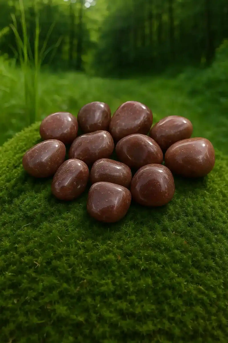 Aventurine rouge de Belvadi, Karnataka, Inde-Collection