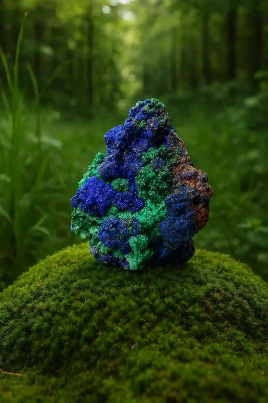 Azurite-Malachite du Maroc-Collection