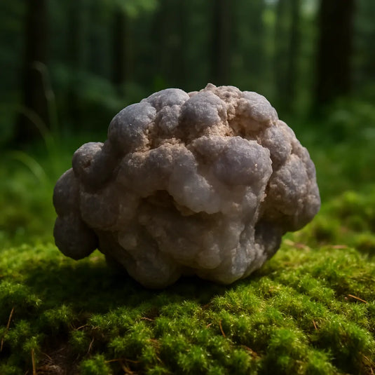 Calcédoine noire Botryoïdale de Manakarra, Indonésie-Collection