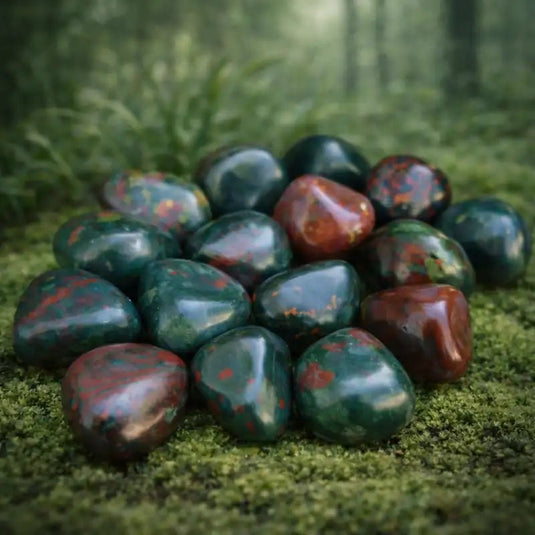 Jaspe Sanguin Héliotrope - Pierre de Force Vitale & de Protection Énergétique