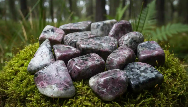 Naujaïte du Groenland - Cristal arctique rare de lithothérapie pour harmonie multidimensionnelle et équilibrage énergétique