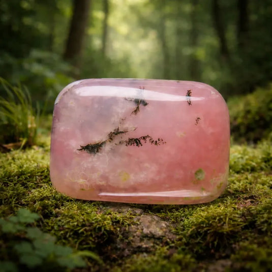 Pierre d'Opale Rose des Andes du Pérou lithothérapie amour inconditionnel guérison cœur tendresse infinie chakra cœur compassion universelle