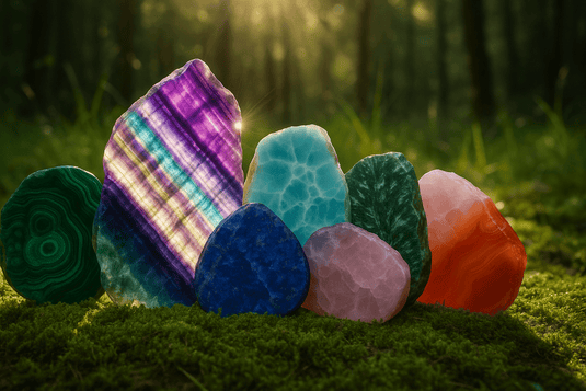 Variété de plaque minérale - Collection