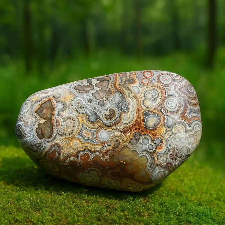 Agate Crazy Lace du Mexique-Collection