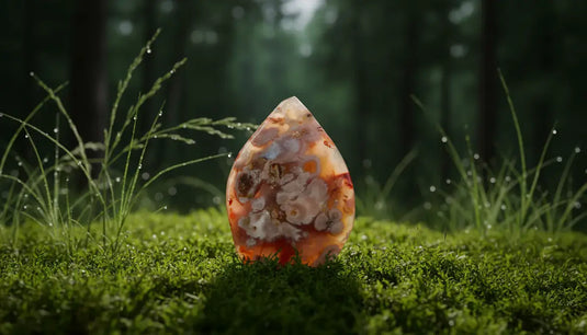 Agate flamme du Mexique-Collection