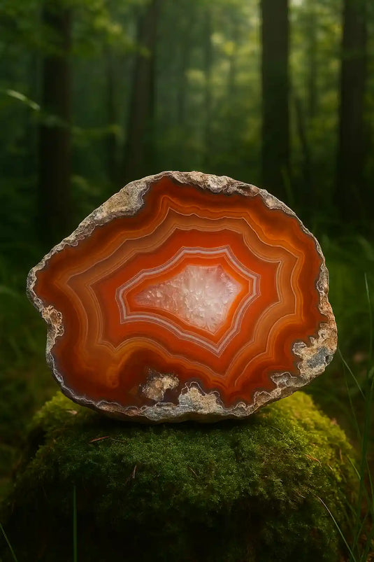 Agate Rubanée du Brésil-Collection