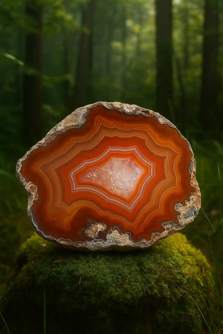 Agate Rubanée du Brésil-Collection