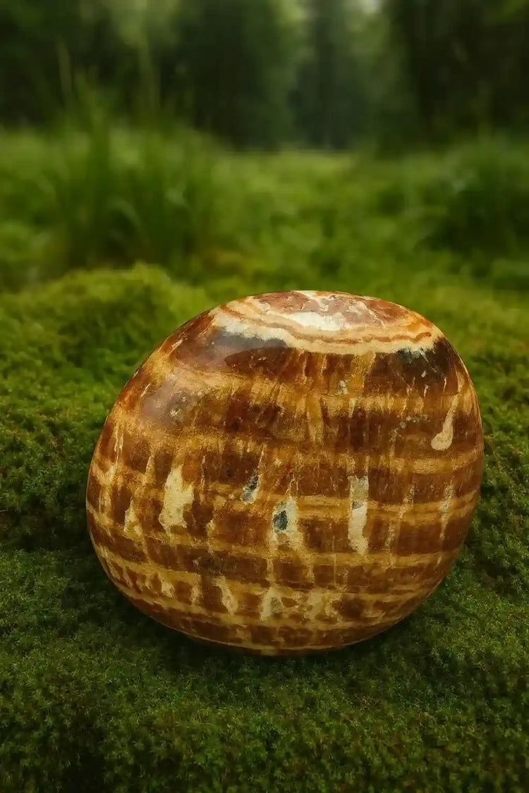 Aragonite rubanée du Maroc - Collection