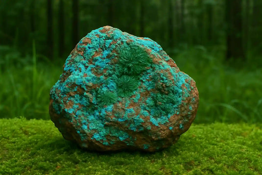 Chrysocolle-Malachite de RDC-Collection