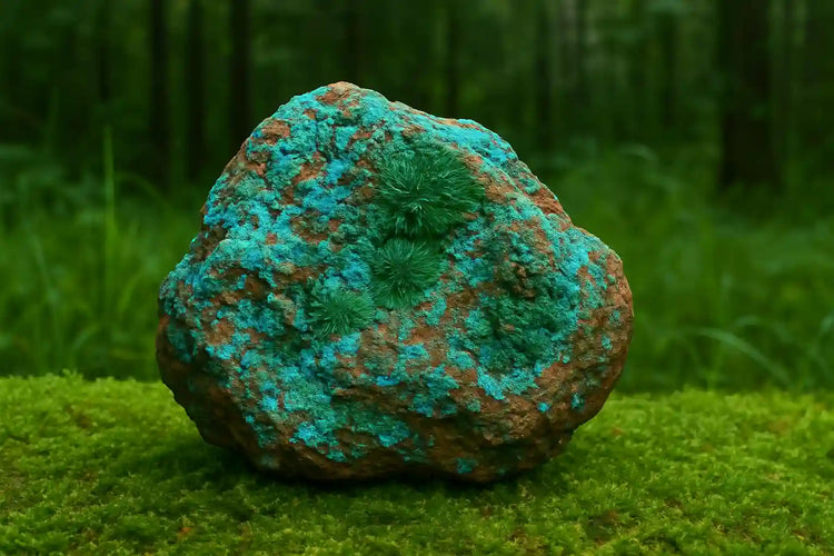 Chrysocolle-Malachite de RDC-Collection