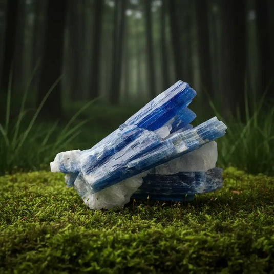 Cyanite ou Disthène bleue du Brésil-Collection