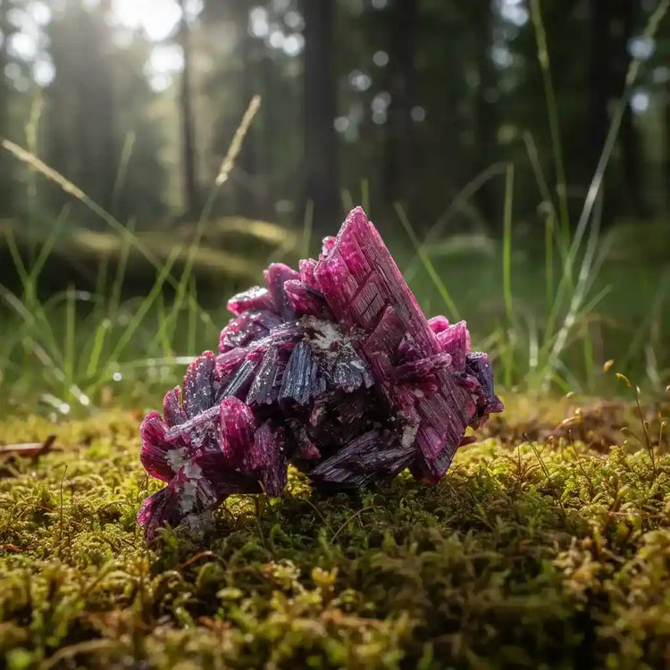 Erythrine/erythrite Ou Fleur De Cobalt Du Maroc
