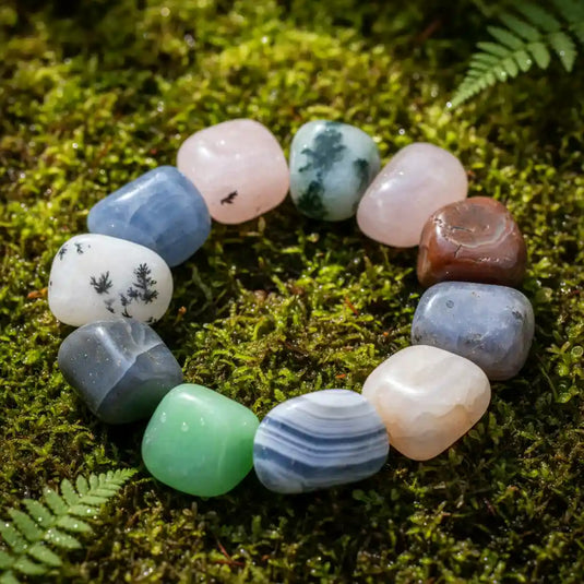 La grande famille des Calcédoines - Guide Comparatif Complets des Bienfaits & Vertus en Lithothérapie-Collection