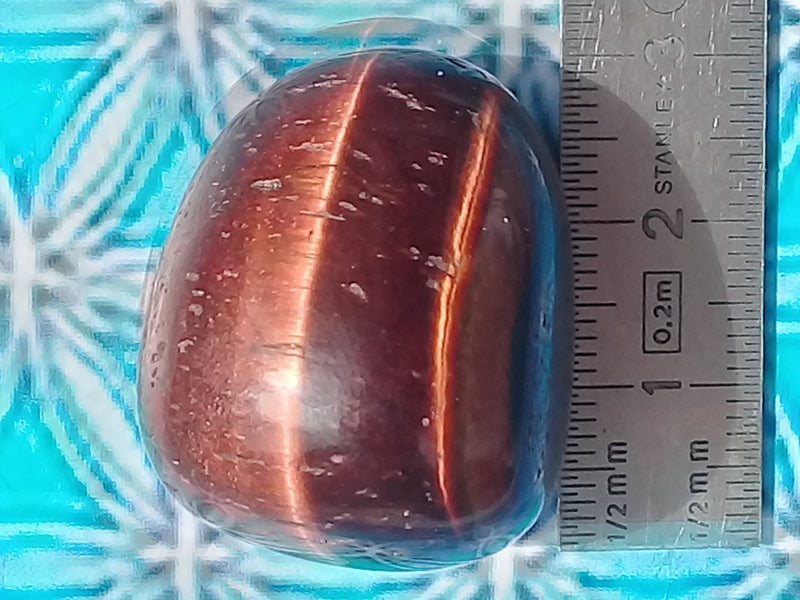 Load image into Gallery viewer, Pierre roulée Œil de taureau Grade A ++++ Pierre roulée Œil de taureau

