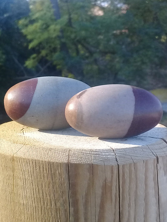 Shiva Lingam (La paire) Grade A ++++ Shiva Lingam (La paire)