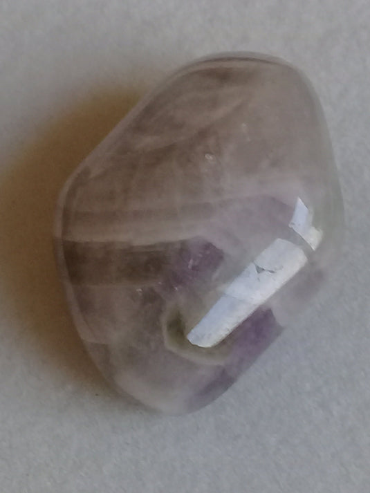 Amegreen ou Prasiolite Améthyste pierre roulée Grade A ++++ Amegreen ou Prasiolite Améthyste
