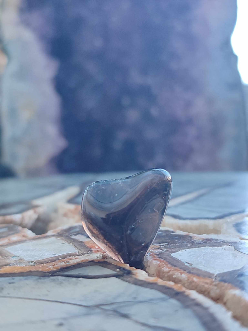 Cargue la imagen en el visor de la galería, Quartz fumé du Brésil pierre roulée Grade A++++ Quartz fumé du Brésil pierre roulée Dans la besace du p&#39;tit Poucet (Boutique Officielle)
