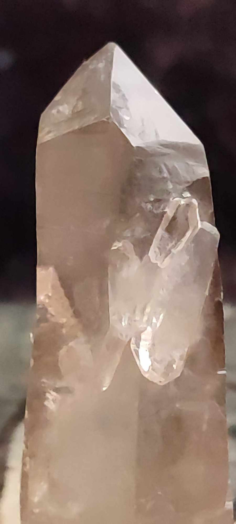 Chargez l&#39;image dans la visionneuse de la galerie, Quartz fumé du Brésil pointe brute Grade A++++ Quartz fumé Dans la besace du p&#39;tit Poucet (Boutique Officielle)
