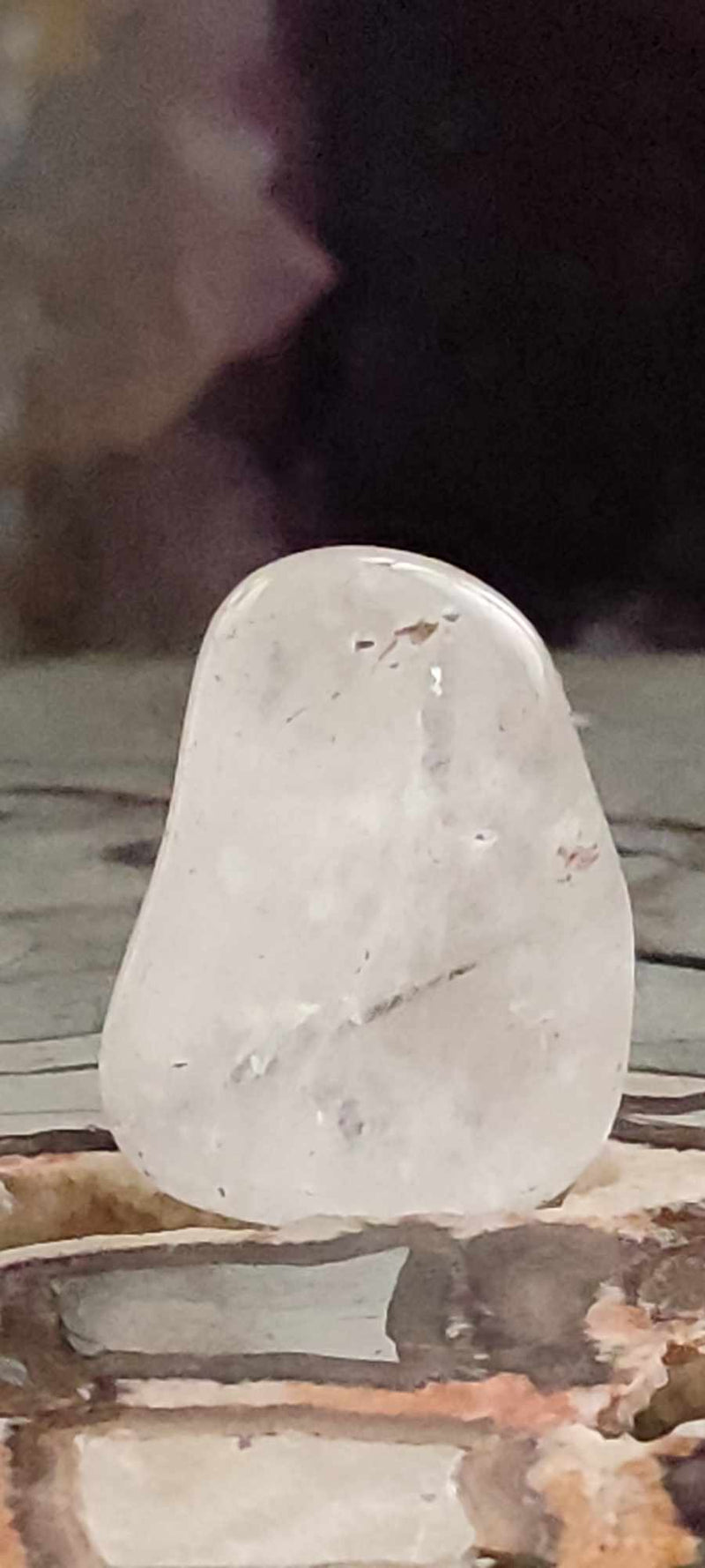 Cargue la imagen en el visor de la galería, Quartz à inclusions de Tourmaline, Brésil, pierre roulée Grade A++++ Quartz à inclusions de Tourmaline Dans la besace du p&#39;tit Poucet (Boutique Officielle)
