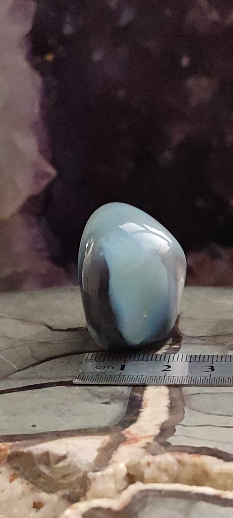 Загрузить изображение в просмотрщик галереи, Agate du Botswana, Afrique pierre roulée Grade A++++ Agate du Botswana pierre roulée Dans la besace du p&#39;tit Poucet (Boutique Officielle)
