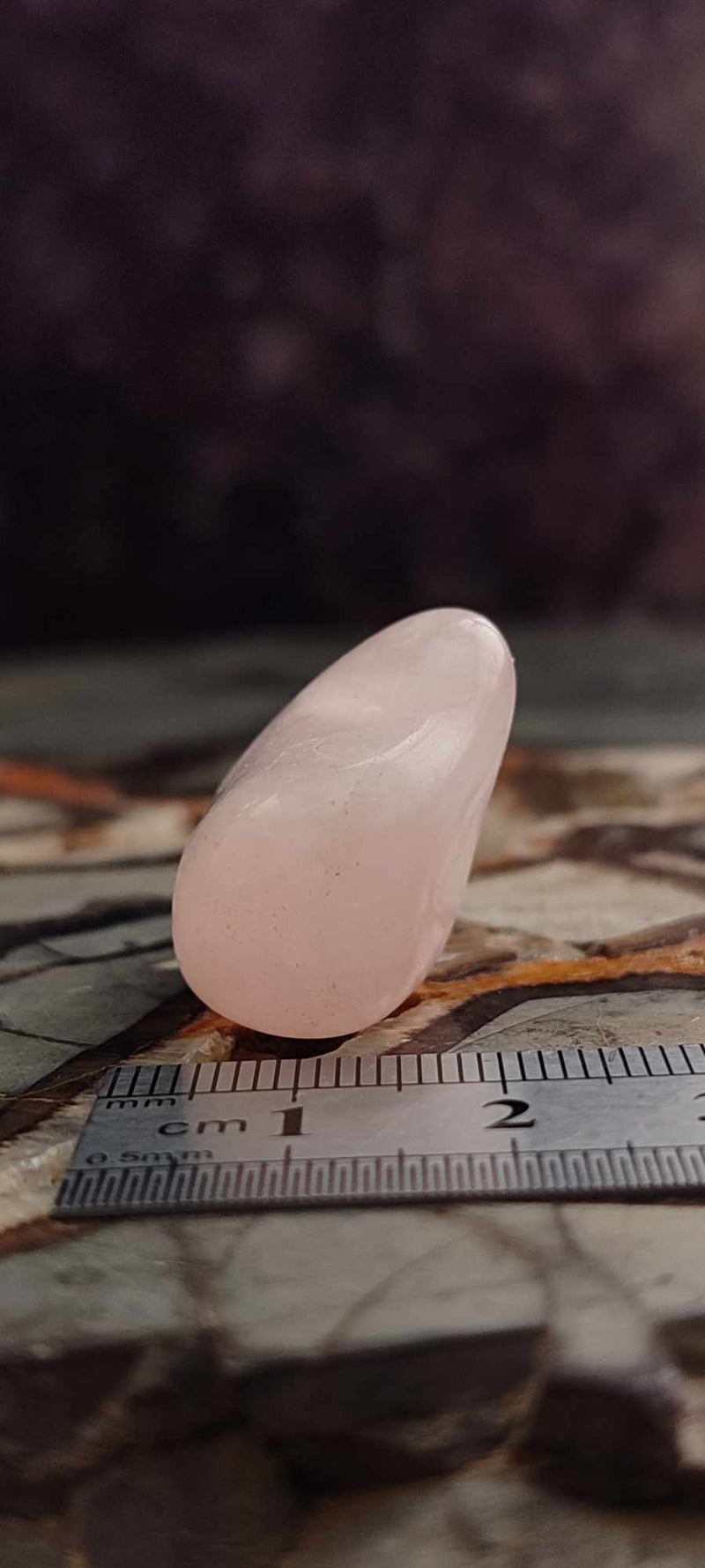 Cargue la imagen en el visor de la galería, Quartz rose du Brésil, pierre roulée Grade A++++ quartz rose pierre roulée Dans la besace du p&#39;tit Poucet (Boutique Officielle)
