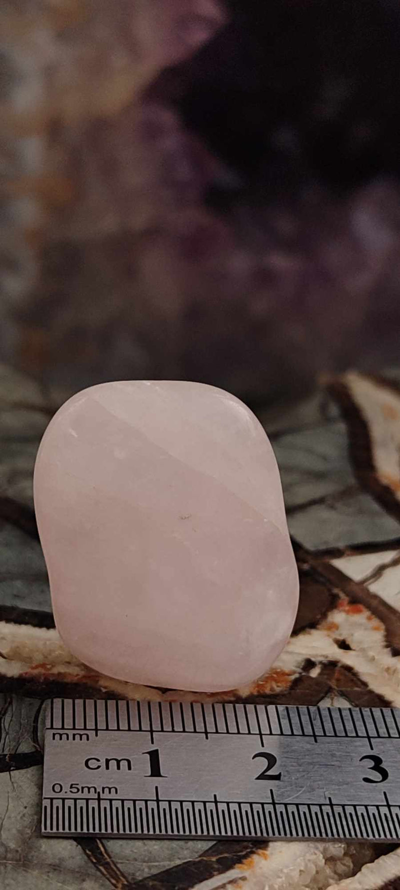 Cargue la imagen en el visor de la galería, Quartz rose du Brésil, pierre roulée Grade A++++ quartz rose pierre roulée Dans la besace du p&#39;tit Poucet (Boutique Officielle)
