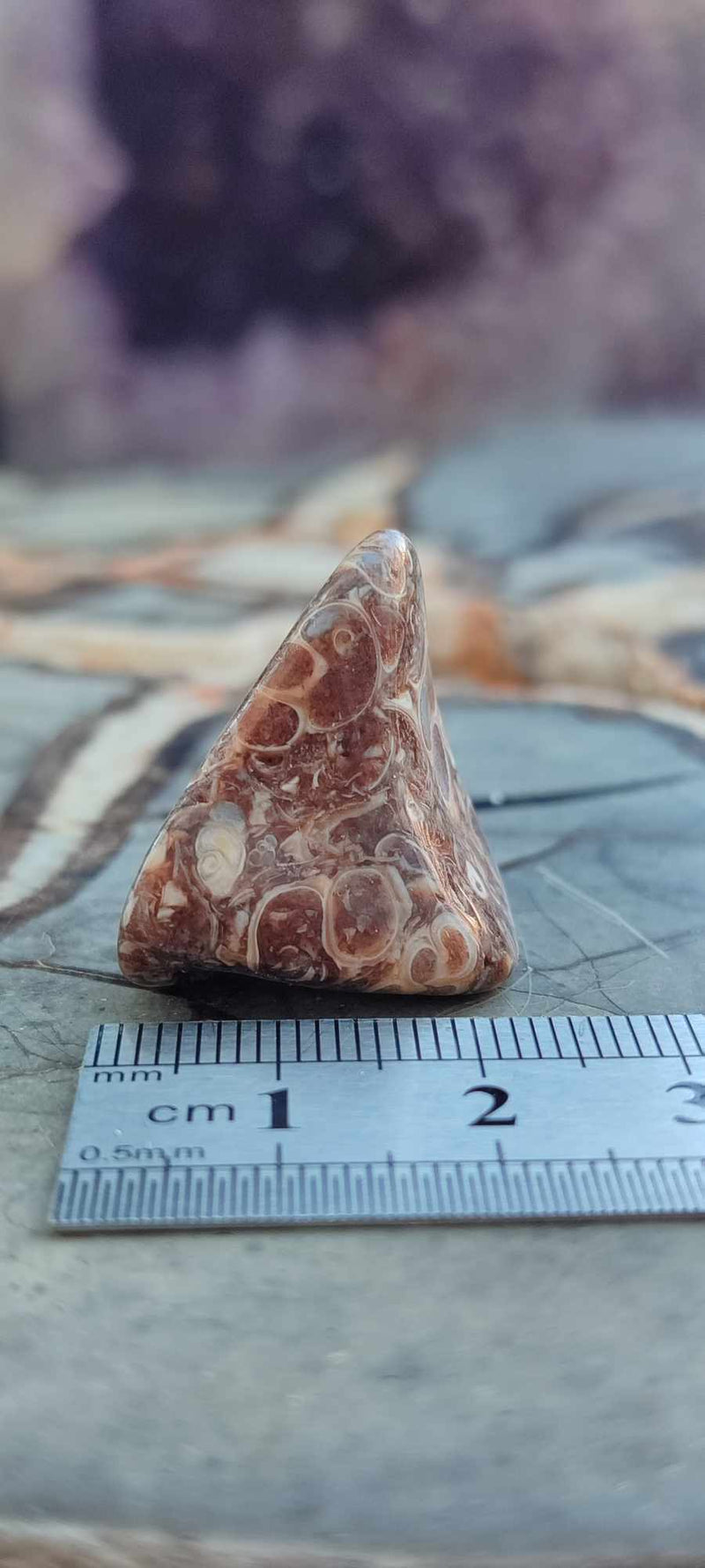 Chargez l&#39;image dans la visionneuse de la galerie, Agate Turitelle d&#39;Uruguay pierre roulée Grade A++++ Agate Turitelle pierre roulée Dans la besace du p&#39;tit Poucet (Boutique Officielle)
