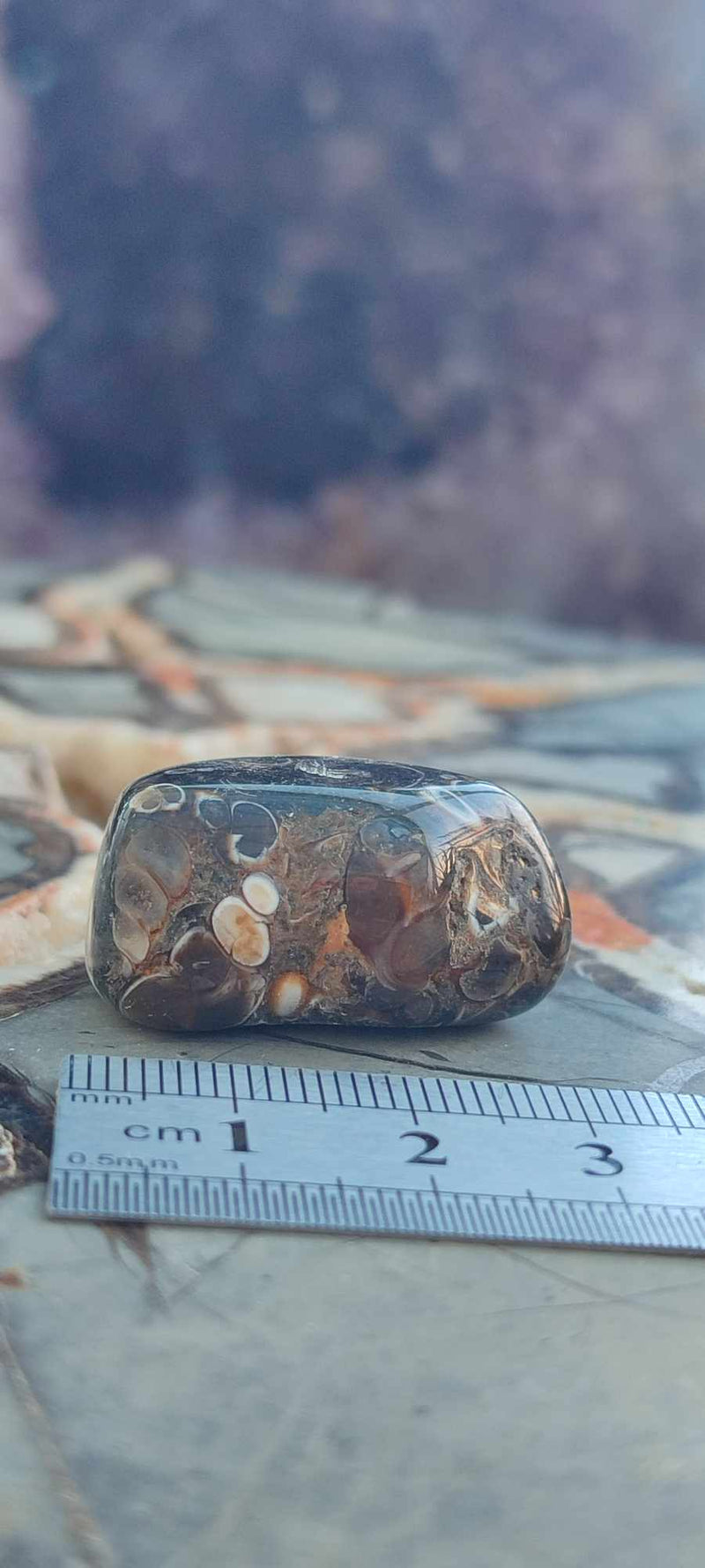 Загрузить изображение в просмотрщик галереи, Agate Turitelle d&#39;Uruguay pierre roulée Grade A++++ Agate Turitelle pierre roulée Dans la besace du p&#39;tit Poucet (Boutique Officielle)
