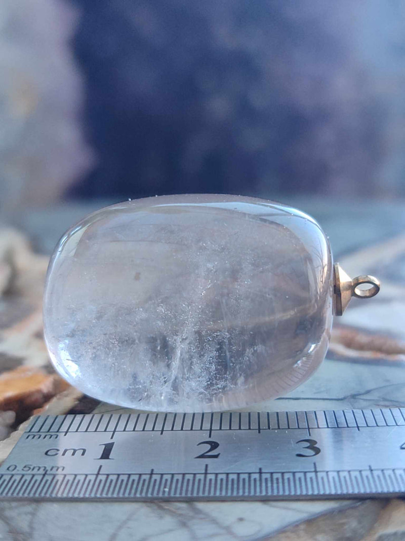 Laden Sie das Bild in Galerie -Viewer, Quartz fumé du Brésil pendentif Grade A++++ Quartz fumé du Brésil pendentif Dans la besace du p&#39;tit Poucet (Boutique Officielle)
