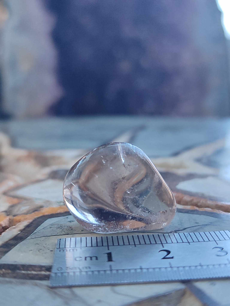 Cargue la imagen en el visor de la galería, Quartz fumé du Brésil pierre roulées Grade A++++ Quartz fumé du Brésil pierre roulée Dans la besace du p&#39;tit Poucet (Boutique Officielle)
