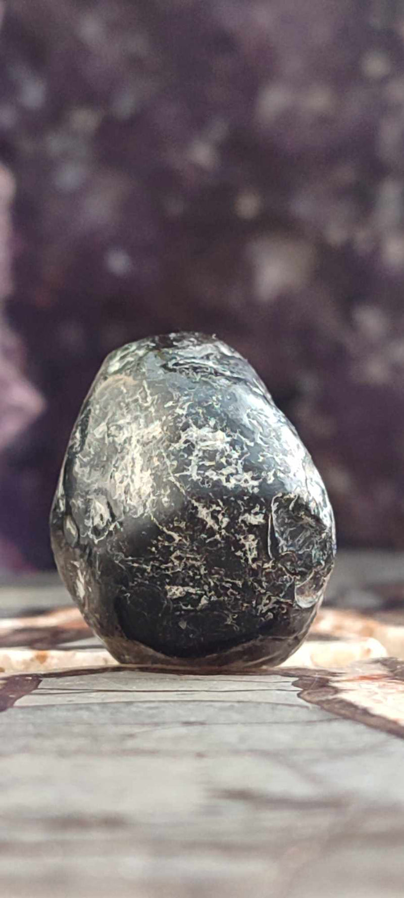 Carica immagine in Galleria Viewer, Obsidienne larme d&#39;apacahe du Mexique pierre roulée Grade A++++ Obsidienne larme d&#39;apache pierre roulée Dans la besace du p&#39;tit Poucet (Boutique Officielle)
