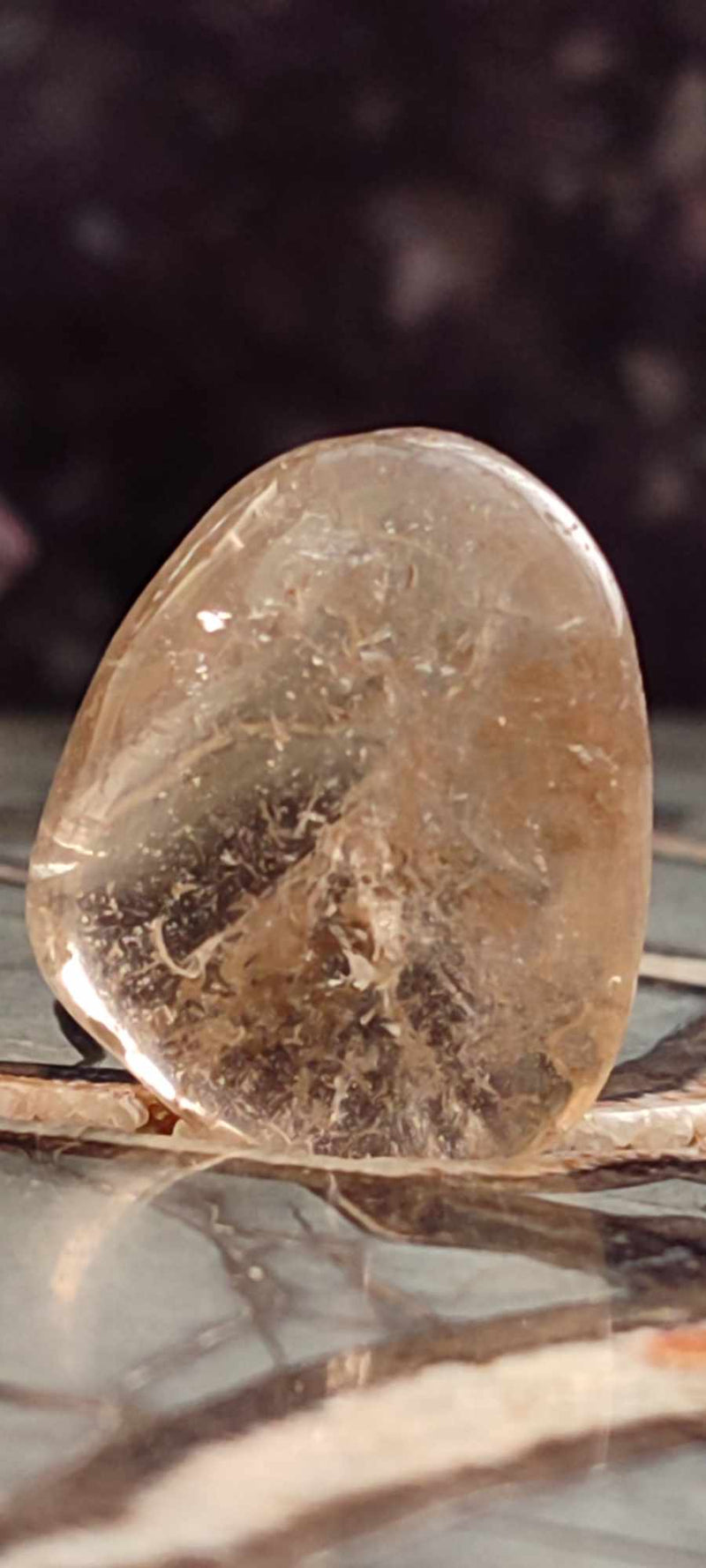 Cargue la imagen en el visor de la galería, Citrine claire naturelle et véritable du Brésil pierre roulée Grade A++++ Citrine pierre roulée Dans la besace du p&#39;tit Poucet (Boutique Officielle)
