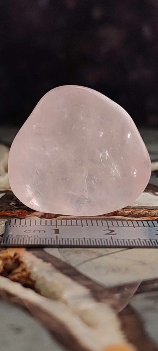 Quartz rose du Brésil, pierre roulée Grade A++++ quartz rose pierre roulée Dans la besace du p'tit Poucet (Boutique Officielle)