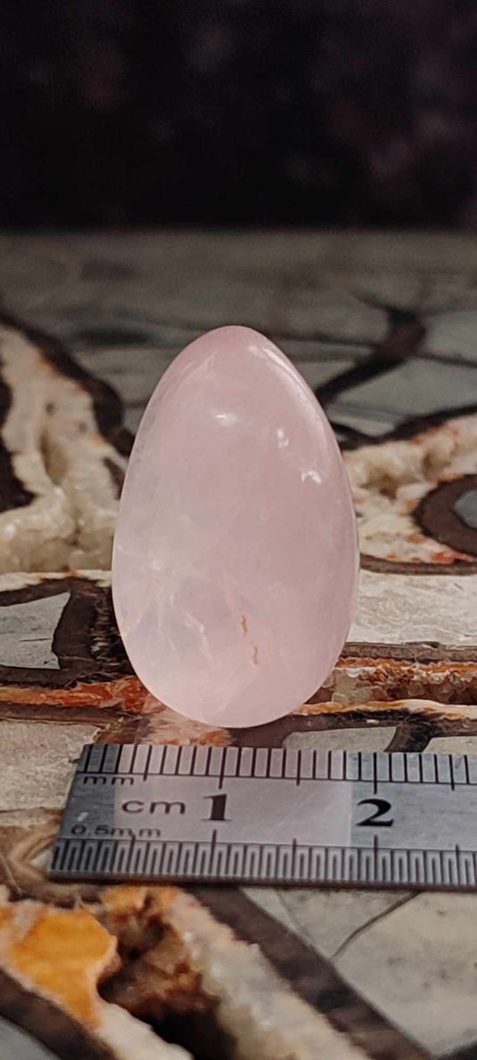 Quartz rose du Brésil, pierre roulée Grade A++++ quartz rose pierre roulée Dans la besace du p'tit Poucet (Boutique Officielle)